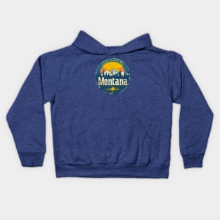 Glacier National Park Montana Kids Hoodie